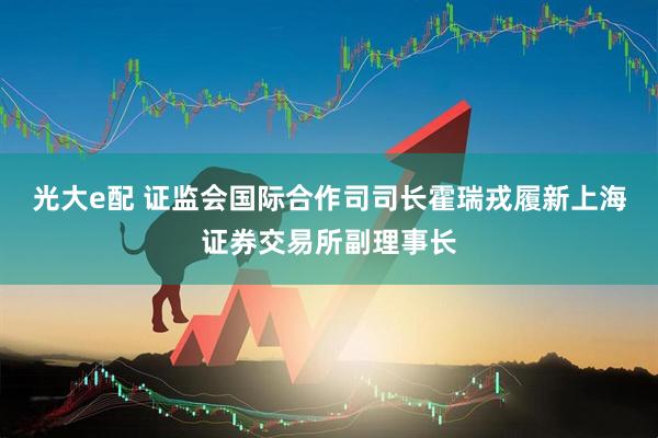 光大e配 证监会国际合作司司长霍瑞戎履新上海证券交易所副理事长